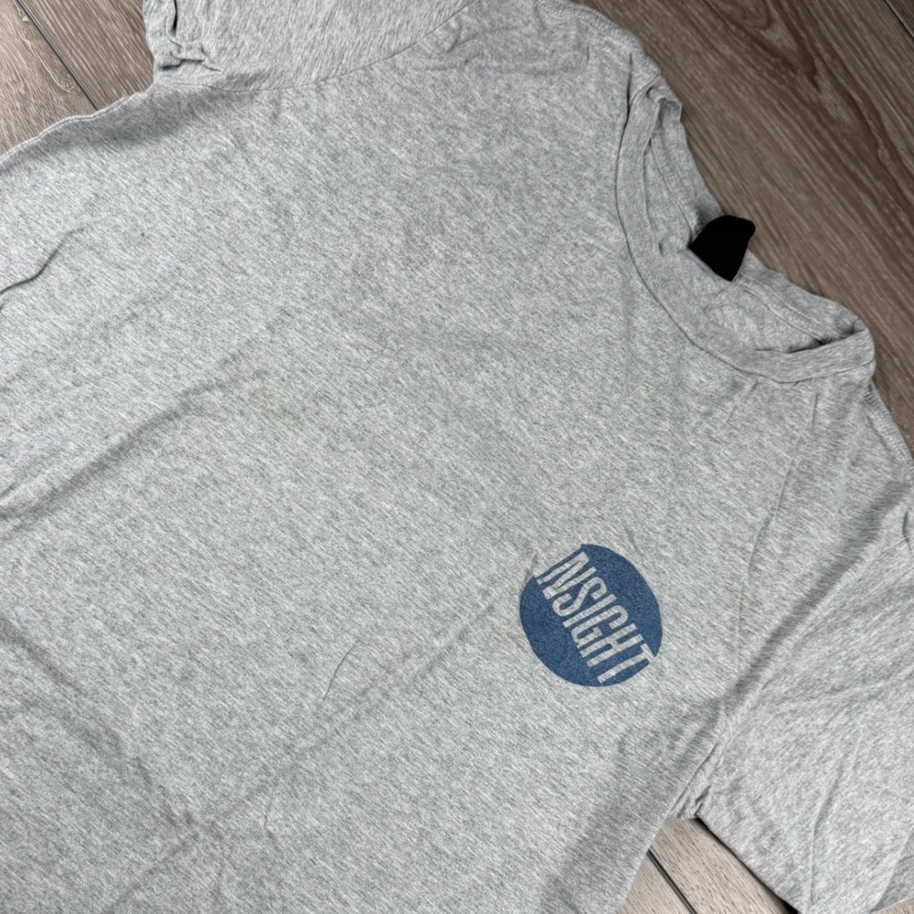 Insight Mens T-Shirt Masters Of Manipulation Graphic Gray Medium